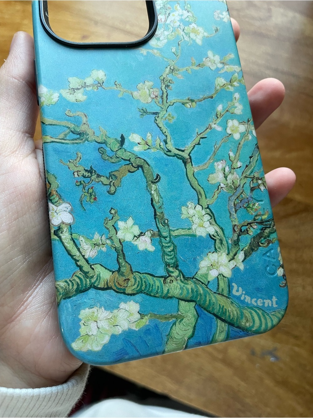 Casely Almond Blossom Floral IPhone 13 Pro Case - Blue Vincent Van Gogh - Picture 7 of 7